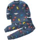 thumbnail image 3 of Ropa para niños Trajes de manga larga con estampado de dinosaurios Tops y pantalones Conjunto de pantalones de otoño e invierno Ropa para niños pequeños, 3 of 5