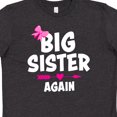 thumbnail image 4 of Inktastic Big Sister Again with Bow and Arrow Youth T-Shirt, 4 of 5