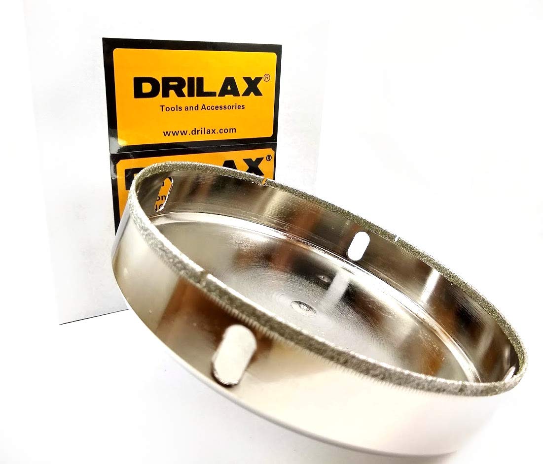 Drilax inch Diamond Hole Saw Drill Bit for Ceramic Porcelain Tiles 