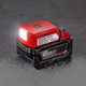 thumbnail image 1 of Battery Adapter For Milwaukee 18v Battery, Dc Port And Led Work Light And Dual Usb Charger, Power Supply Compatible With Milwaukee 49-24-2371 M18, 1 of 4