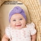 thumbnail image 4 of Gorro De Bebé Suave Y Encantador Con Lazo De Flores, Gorros Para Niña, Turbante Para Niño Pequeño, Gorro De Banda Para El Pelo, Gorro Infantil, Gorro Para Recién Nacido Advancent BA000781-06, 4 of 6