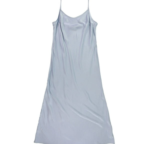 n:philanthropy Womens Mima Slip Dress, Blue, Medium