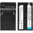 thumbnail image 1 of D&F NP-F970 NP-F960 Li-ion Replacement Battery with Recharge Charger for YONGNUO,VILTROX,GIGALUMI,NEEWER Camcorder LED Video Light, 1 of 2