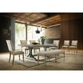 thumbnail image 2 of Roundhill Furniture Birmingham 30'' Height 8-Piece Dining Set, Up to 8 Seats, Driftwood, 2 of 10
