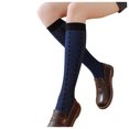 thumbnail image 3 of APEXFWDT 6 Pairs Casual Tube Socks Cotton Knee High Socks for Women Plaid Knee Long Stocking Leg Warmer All Season Gift, 3 of 3