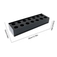 thumbnail image 6 of Acrylic Flower Vase Rectangular | Black Long Acrylic Flowers Vase with Light String | Floral Vases for Centerpieces Home Weddings Decor, 6 of 9