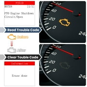 OBD II Scanner, Professional OBD2 Engine Fault Code Reader CAN Diagnostic Scan Tool for All OBD II Protocol Cars
