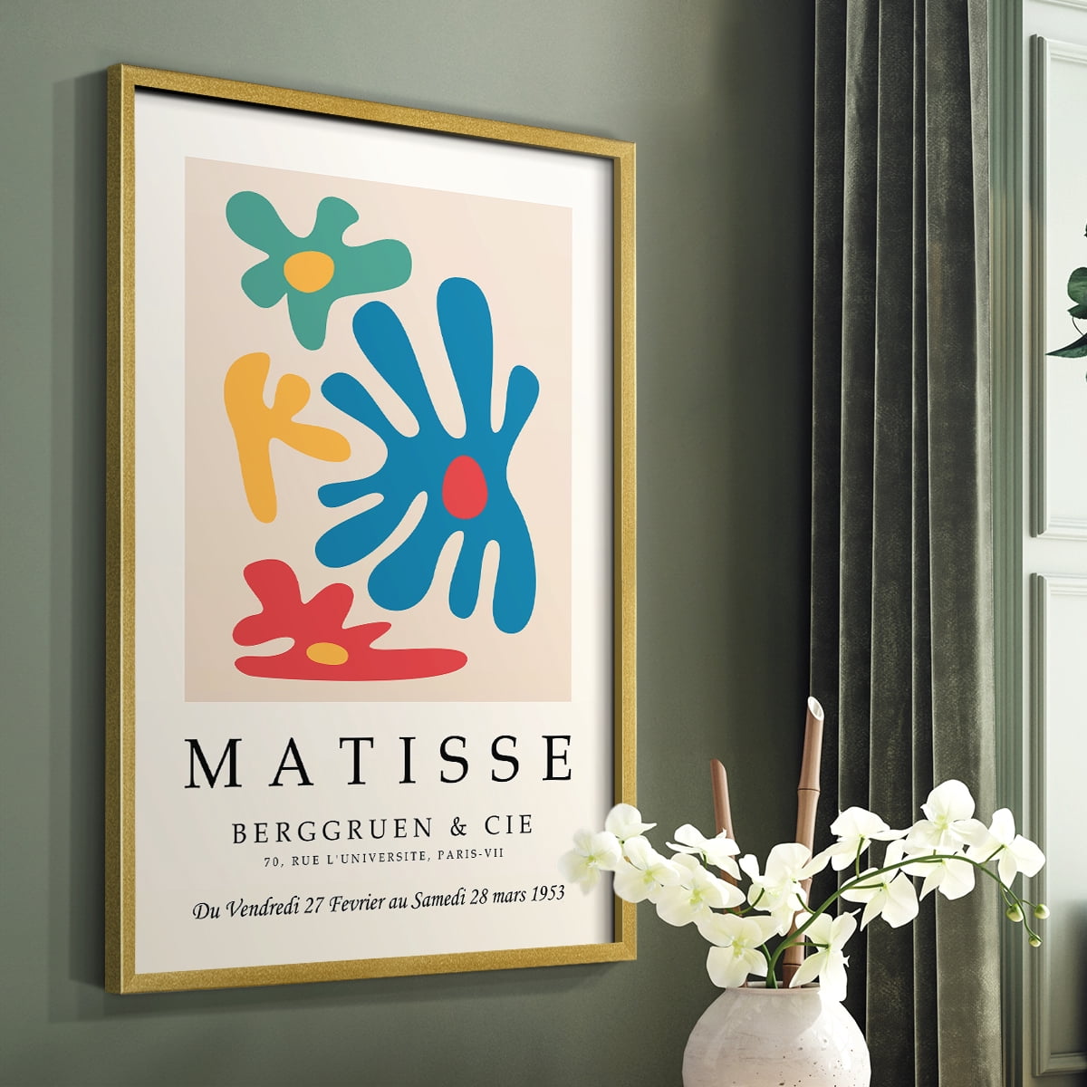 Matisse LXXIX Framed Print - Solid Wood