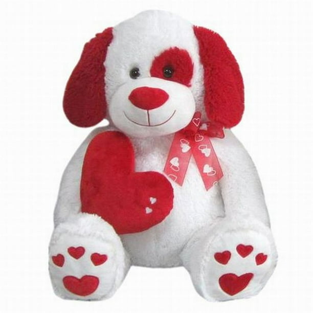pug valentine plush