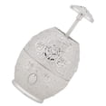 thumbnail image 1 of Soporte Para Palillos De Dientes De aleación De Zinc Y Metal, Dispensador De Prensa Resistente Para Decoración De Escritorio, Plateado, 1 of 7
