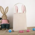 thumbnail image 3 of Aspire 6 Pack Burlap Easter Bunny Bags with Ears, Jute Tote Treat Bags for Eggs & Gift Hunting, Easter Decorations, 3 of 4