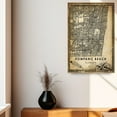 thumbnail image 4 of Pompano Beach Vintage Map Prints Canvas, Florida Map Art Canvas, Canvas, Pompano Beach Map City style vintage Canvas , Canvas Wall Art, Street Map Artwork Canvas, 4 of 6