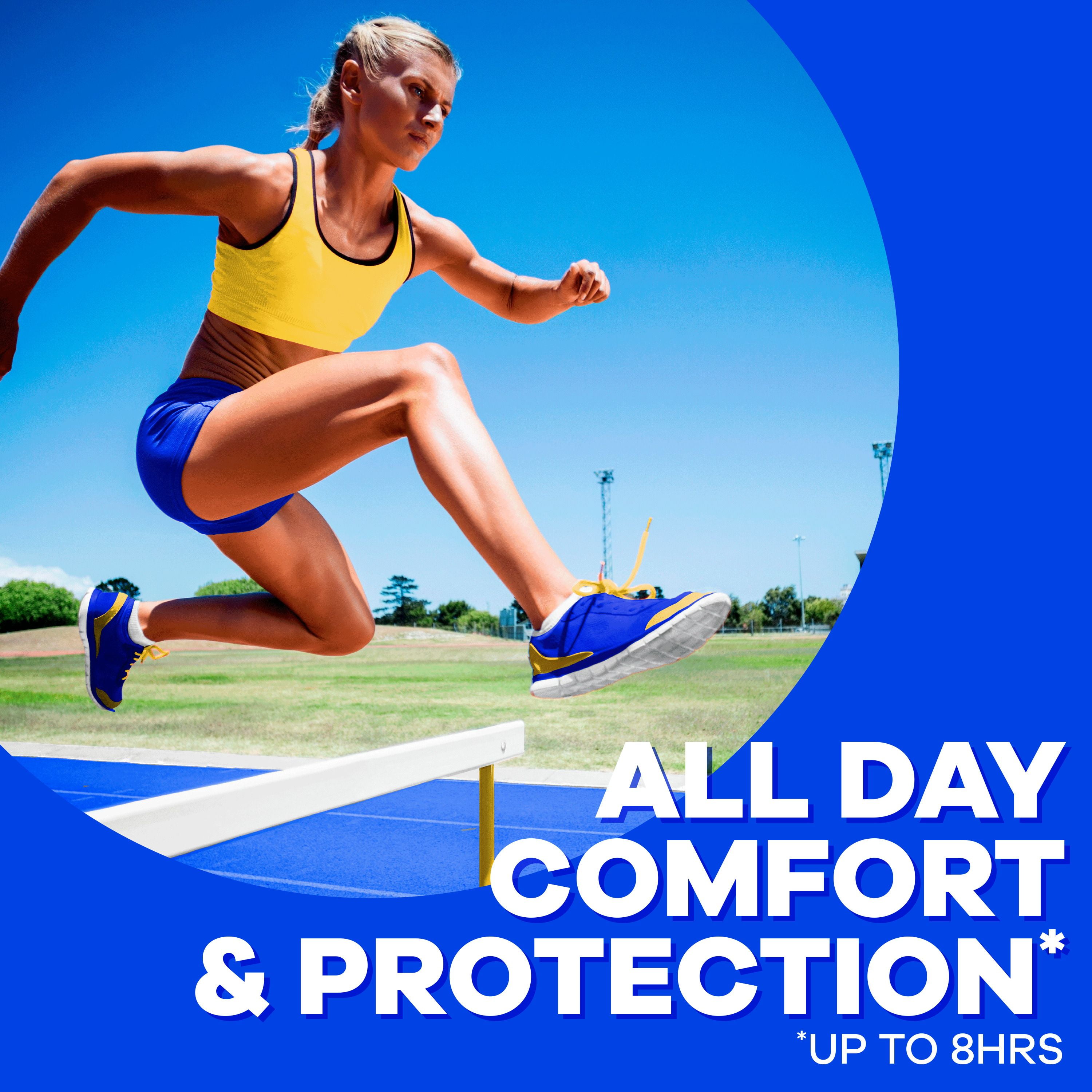 Tampons Tampax Pearl avec tresse anti-fuites LeakGuard, degré d’absorption régulier, non parfumés, 50 tampons 50CT