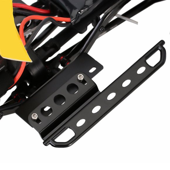 RC Side Pedal, Easy Installation 1/24 High Simulation High Strength Iron RC Side Pedal for RC Crawler Car Upgrade Parts for SCX24 Gladiator AXI00005