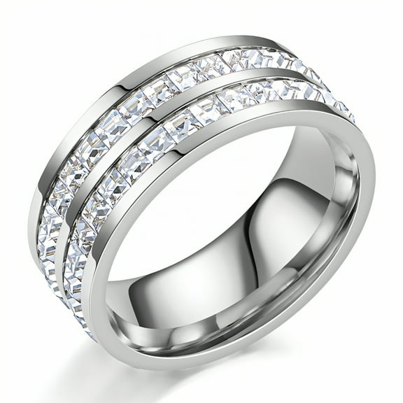 DESIGNICE Rings for Women Non Tarnish,Soft Touch Fashion Rings for Women,Steady Structure Tarnish Free Gold Rings,Silver Plated