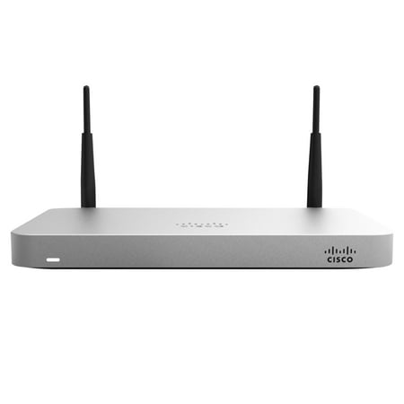 Cisco Meraki MX64W Small Branch Wireless Security Appliance, 200Mbps FW, 5xGbE (Best Small Office Wireless Router)