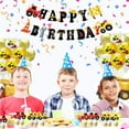 thumbnail image 2 of Ezzo Construction Themed Birthday Balloon Set – Dump Truck & Excavator Balloons for Party Decor, 2 of 7