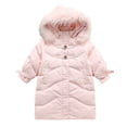 thumbnail image 4 of Chaqueta de plumón para niños para niñas medianas y largas 2023 nueva chaqueta engrosada estilo bebé con plumón de pato blanco para niños medianos y grandes de estilo coreano, 4 of 4