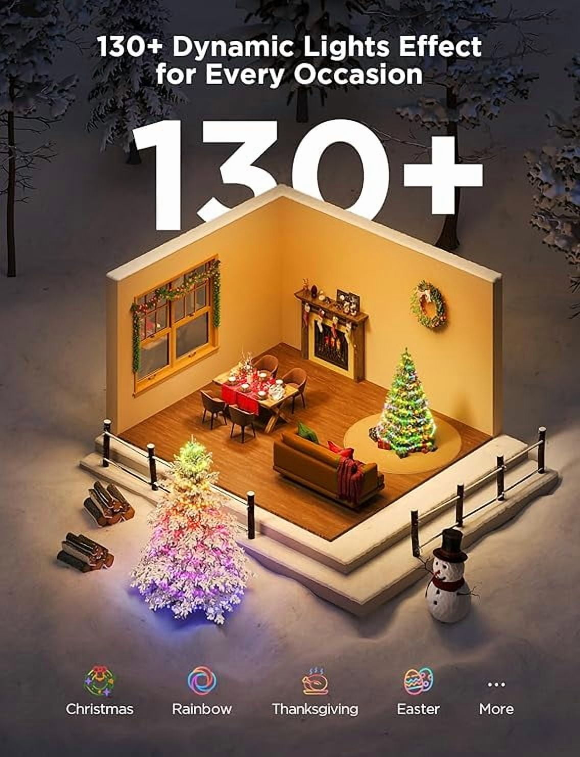 Govee Christmas Lights 2-Green - 99ft (30m)