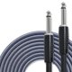 thumbnail image 2 of Cable Premium 6.35 mm Mono Jack 1/4 Pulgadas Resistente a Interferencias Azul A con Carcasa de Aleac, 2 of 2