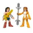 thumbnail image 1 of Fisher-Price Imaginext DC Super Friends Wonder Woman & The Cheetah 2 Action Figures, 1 of 4