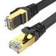 thumbnail image 1 of Cable Ethernet Ercielook CAT8 de 15 m blindado de alta velocidad negro, 1 of 6