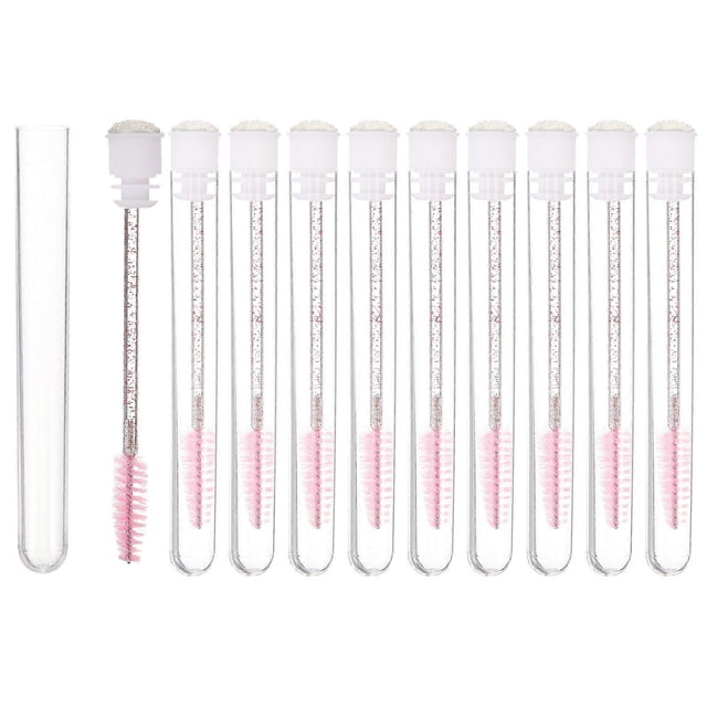 Mascara Applicator Eyebrow Brush 10Pcs For Girls Outdoor Travel Safe Lightweight