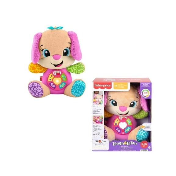 Peluche Musical Fisher Price Ríe y Aprende Perrito