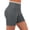 Dark Gray, variant on Women's High Waisted Biker Shorts Tummy Control Athletic Shorts with Phone Pockets Stretchy Workout Pants for Yoga Running Pilates Light Blue 2XL