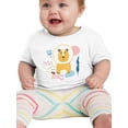 thumbnail image 1 of Funny Astronaut Lion T-Shirt Infant -Image by Shutterstock,  6 Months, 1 of 4