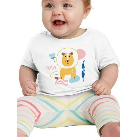 

Funny Astronaut Lion T-Shirt Infant -Image by Shutterstock 12 Months