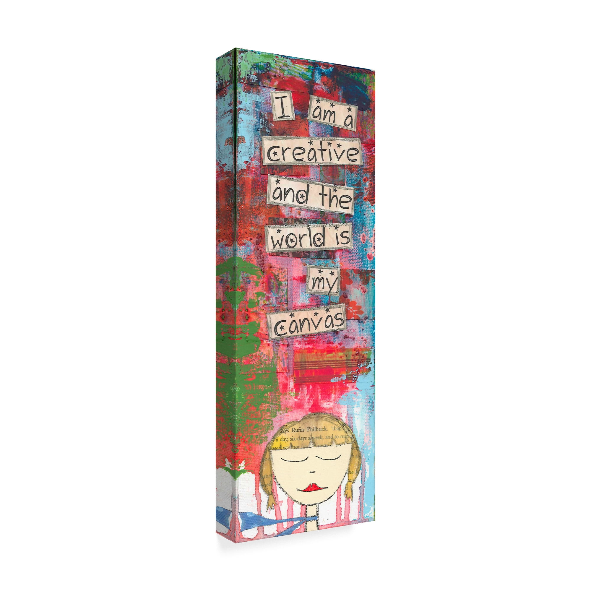 Trademark Fine Art 'WorldCanvas' Canvas Art by Jennifer McCully