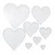 thumbnail image 2 of 8 Piezas Plantilla Sashiko Kit de Patrones de Bordado Acrílico Transparente con Diseño Geométrico y Formas de Corazón para Practicar Costura y, 2 of 9