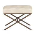 thumbnail image 6 of Sunpan Wisconsin 23.5" Mid-Century Faux Leather Bench in Bravo Cream, 6 of 7