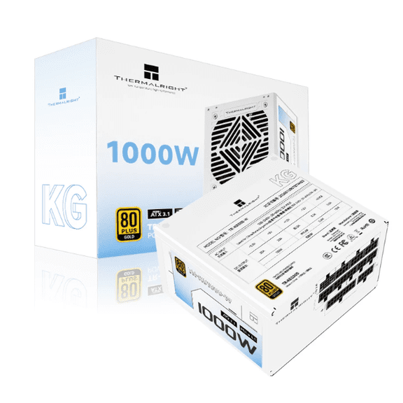 Thermalright TR-KG-1000-W 1000W Gold Full Modular ATX3.1 Power Supply White