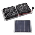 thumbnail image 1 of Kit De Ventilador De Panel Solar, Ventilador Accionado Por Panel Solar De 100 W, Ahorro De Energía, Refrigeración Eficiente, Estable, Multiusos Para ático, 1 of 8
