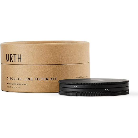 Urth 37mm UV + Circular Polarizing (CPL) Lens Filter Kit