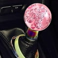 thumbnail image 2 of Miangastore Car Shifter Knob Pink Acrylic 1Set 3.9x2.4in, 2 of 9
