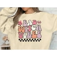 thumbnail image 2 of Bad Witch Vibes Sweatshirt, Halloween Sweatshirt, Bitch in a Black Dress, Halloween Shirt for Women, Bad Witch Vibes Tshirt, Tee, 2 of 4