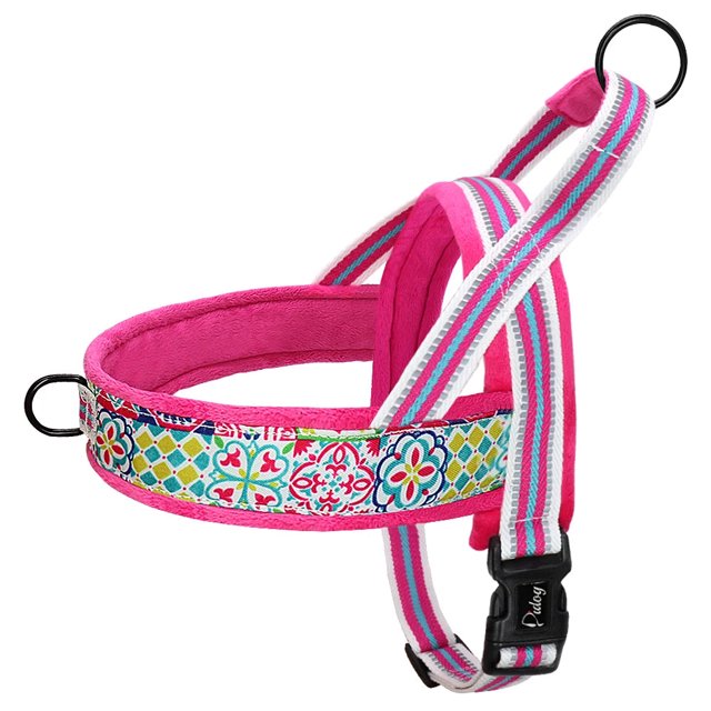 Warm Dog Harness Vest Winter Dog Harnesses Soft Padded Pet Training Harnesses Vests Adjustable For Small Large Dogs Bulldog Pug ShopWise Round