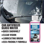 Under $1 GFHFHITJ Windshield Washer Fluid Freeze Protection Car Glass Cleaner for Window, Mirror, Screen