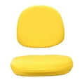 thumbnail image 2 of HLONK Office Chair Covers Stretchable Computer Universal Chair Seat Covers Stretch Rotating Chair Slipcovers Washable Spandex Desk Chair Cover Protectors Orange, 2 of 5