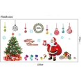 thumbnail image 3 of Pegatinas estáticas Se aferra Vinilo removible Papá Noel Árbol Hombre Flak, 3 of 5
