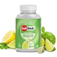 thumbnail image 1 of Electrolitos masticables SaltStick - 120 tabletas de electrolitos de lima limón - Just Chew It, electrolitos masticables para hidratación, tabletas de sal para corredores - 120 unidades, 1 of 5
