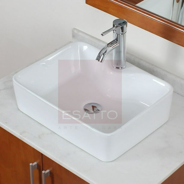 Kit Fidem Esatto Paquete de lavabo con Llave y Desagües Listo para instalar ECONOKIT FIDEM