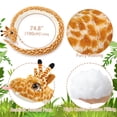 thumbnail image 3 of MorisMos 75" Giant Snake Stuffed Animal Mommy Stuffed Snake with Babies, 3 of 14