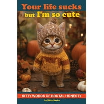 Your Life Sucks but I'm so Cute: Kitty Words of Brutal Honesty. Self Help Funny Book. Gift for Cat Lovers, (Paperback)