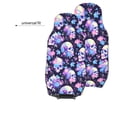 thumbnail image 6 of Sikiie cool flower Skull Car Seat Protector 2 Pack Car Seat Cushion Mat, Car Seat Covers for SUV, Truck, Van, 6 of 7