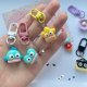 thumbnail image 2 of Llavero con forma de pez feo de boca grande de Sanrio, colgante para mochila escolar de estudiante Khan ton, accesorios de regalo para novias, 2 of 5