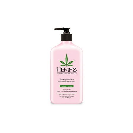 Msm Herbal Moisturizer - Hempz Pomegranate Herbal Moisturizer -17 oz.
